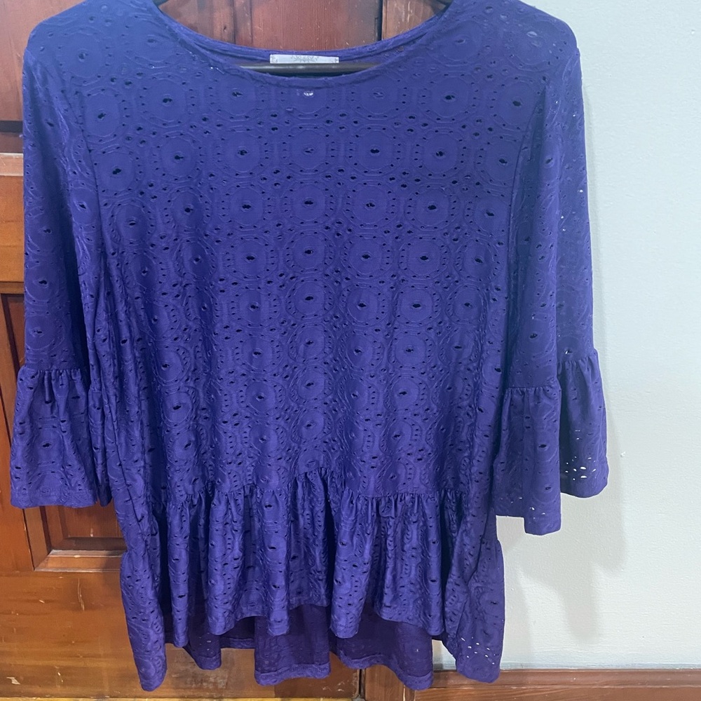 Torrid Deep Purple Blouse
